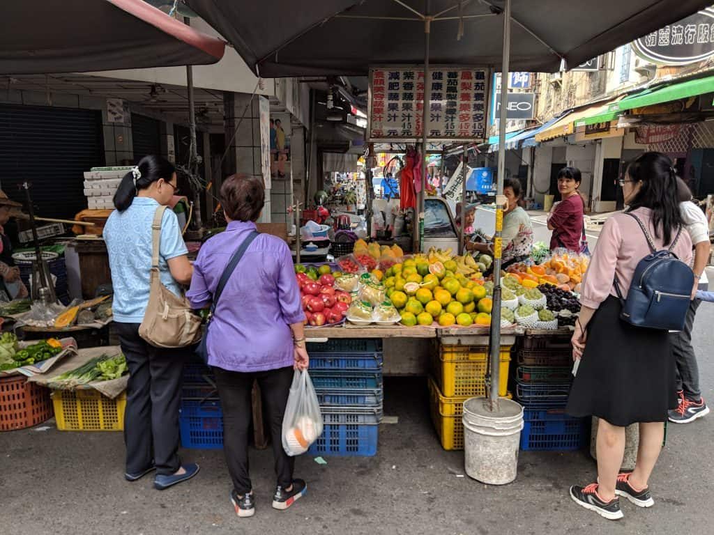 Wet Markets Taipei Taiwan