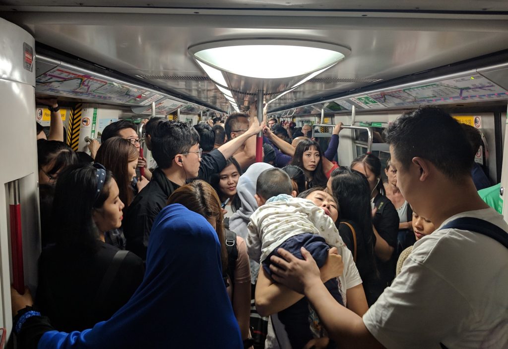 Being Chinese - Hong Kong - Subway