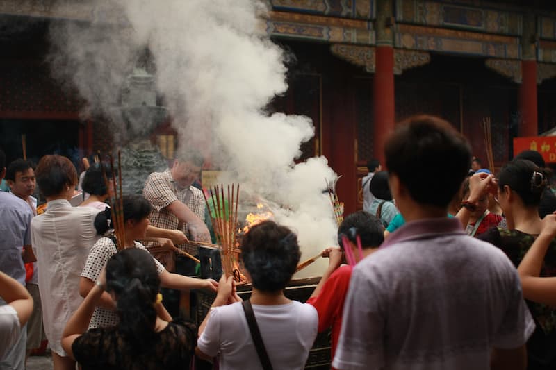 china wudaoying hutong temple