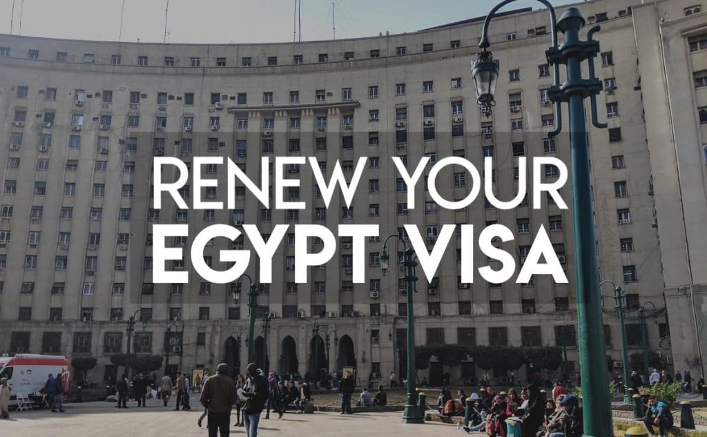 How to renew your Egypt Visa