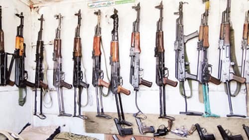 Weapons market in Egypt - low weapons ownership in Egypt means gun violence is less frequent