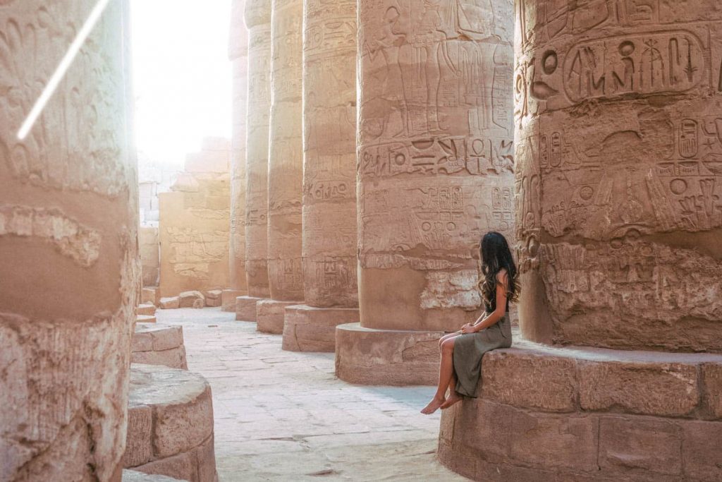 Karnak Temple. Is Egypt Safe for Women Travellers?