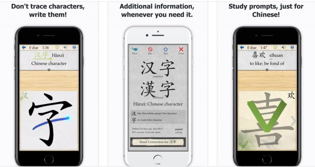 Master learning to write (and read) Chinese characters with Skritter.