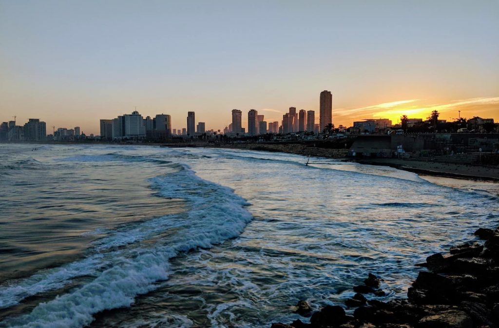 Tel Aviv is a very liberal city, definitely the most left-leaning city in Israel, but the centre of Israel-Palestine politics