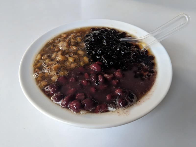 Dessert in China is mostly bean soup and tofu, which is great, but not what you're used to if you're from the west.