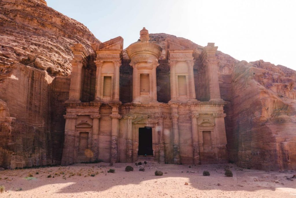 Petra Monastery, one of the more popular (and best) hiking trails in Petra