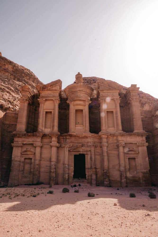 Monastery View - Monastery hike - hiking trails in Petra