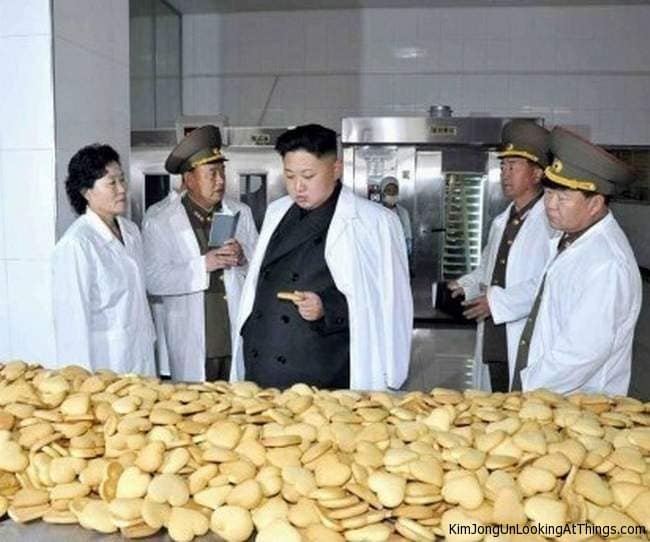 Discover Discomfort - Kim Jong Un looking at things