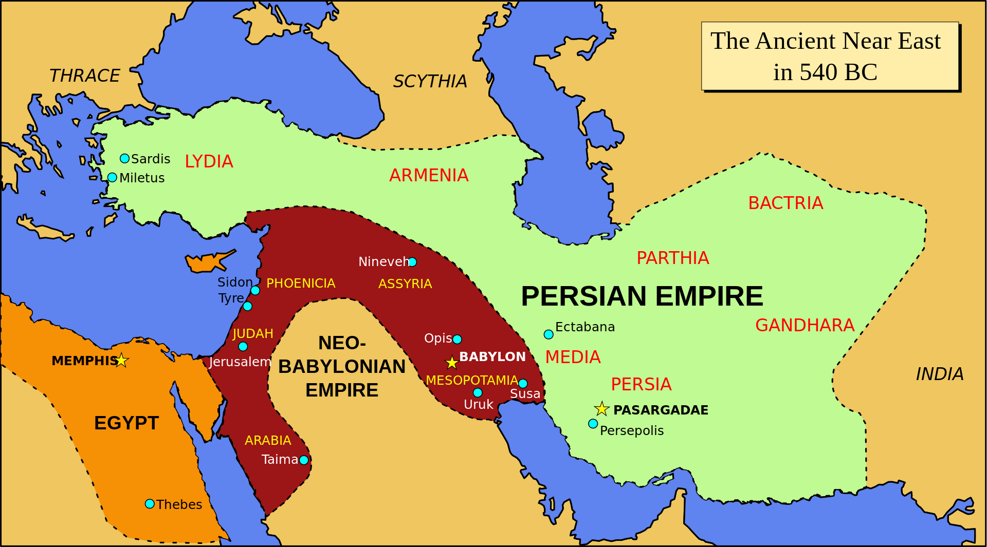 Persian Empire under Cyrus the Great