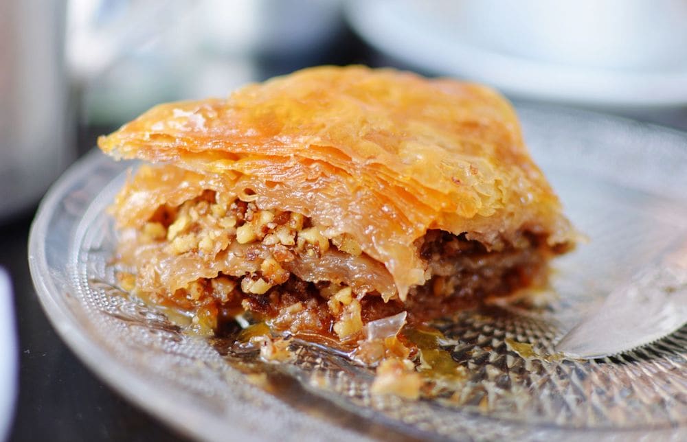 Baklava, a treat shared by Persians and Greeks
