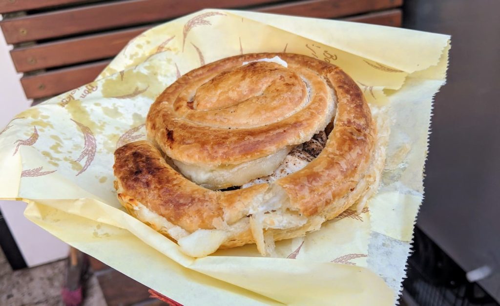 Burekas pastry in Tel Aviv