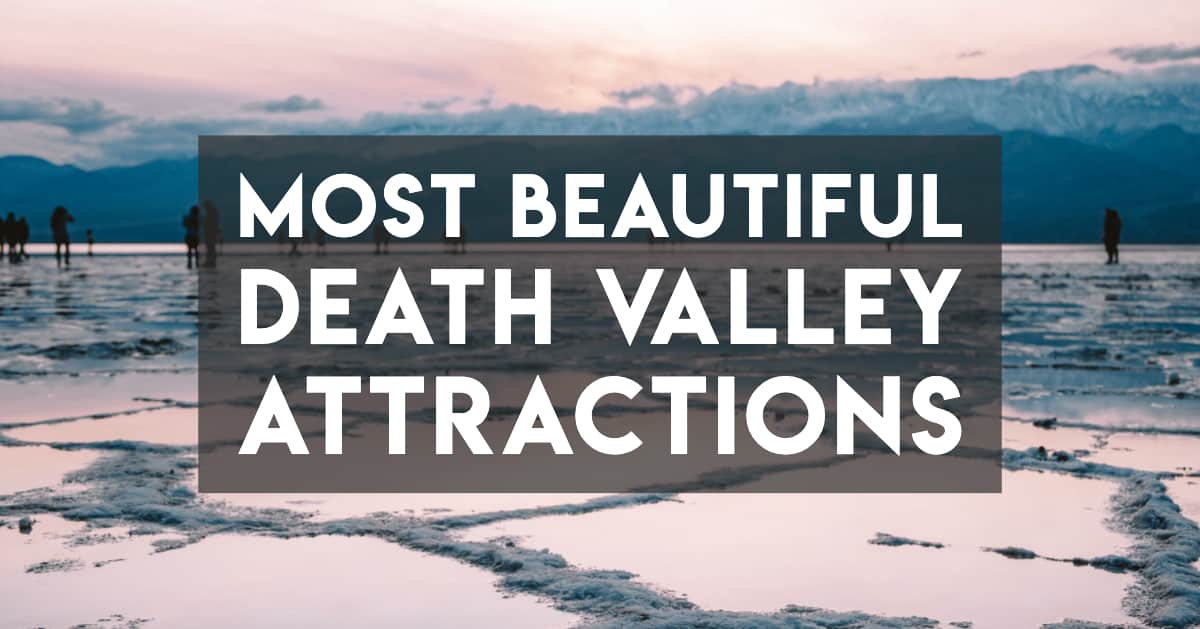 The most beautiful Death Valley Attractions - Cover image