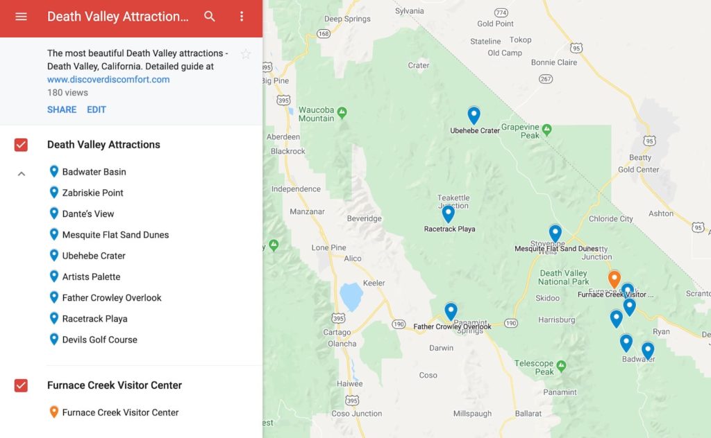 Death Valley Attractions Map Google Maps Preview 1024x632 