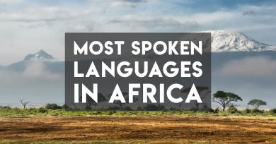 Most spoken languages in Africa
