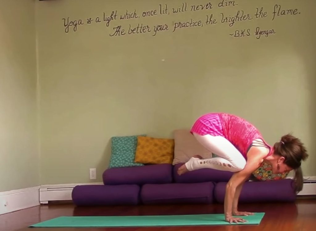 Leigha Butler, a growing teacher of yoga on YouTube