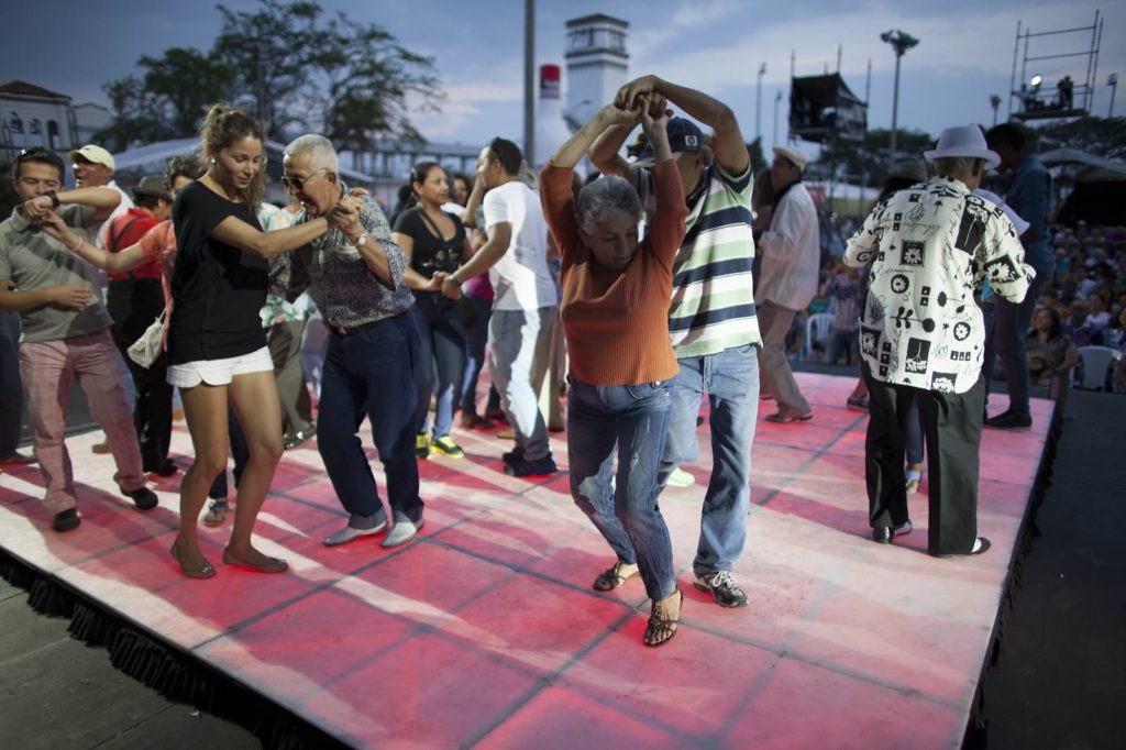 colombia is known for salsa dancing like this, in cali, colombia