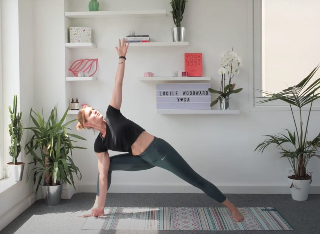 Lucille Woodward Yoga on YouTube