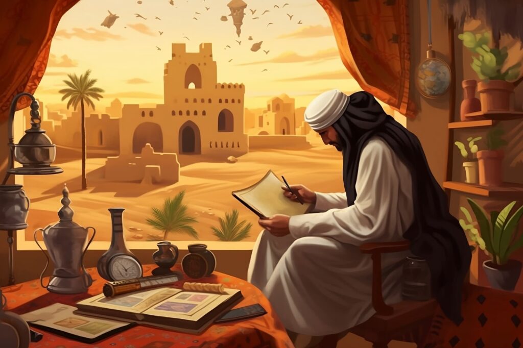 Arabic facts artwork web