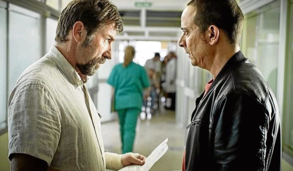 Tarde para la Ira (the fury of a patient man) spanish movie on netflix screen grab