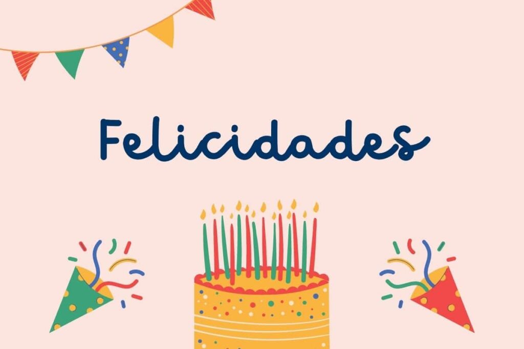 Parabéns em espanhol Felicidades