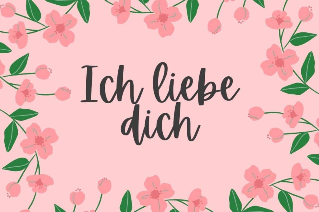 Ich liebe dich so doll