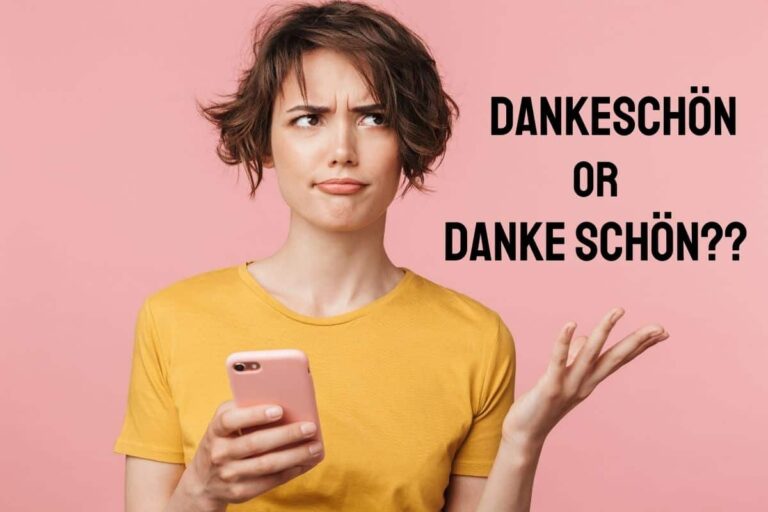 Danke schön or Dankeschön – Which is the correct way to say thank you?