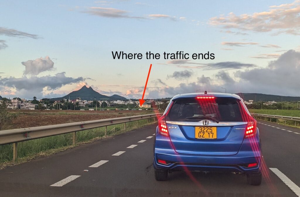 Driving in Mauritius Traffic in Mauritius