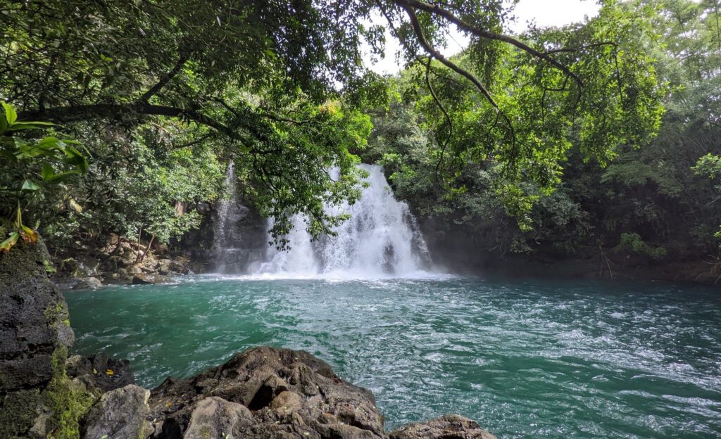 Mauritian Creole and the languages of mauritius at Eau Bleu