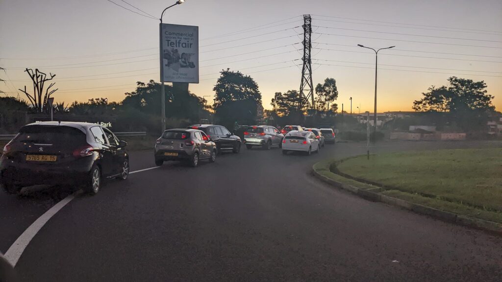 Traffic in Mauritius