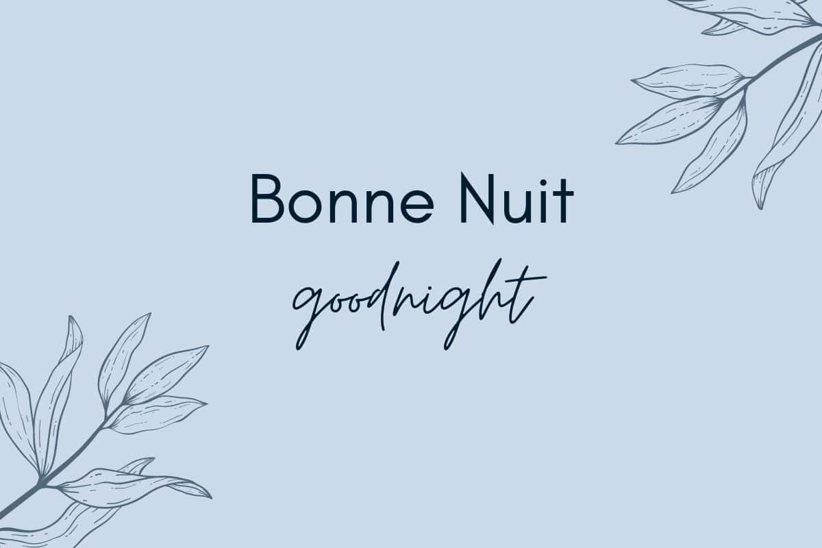 About — Bonne Nuit