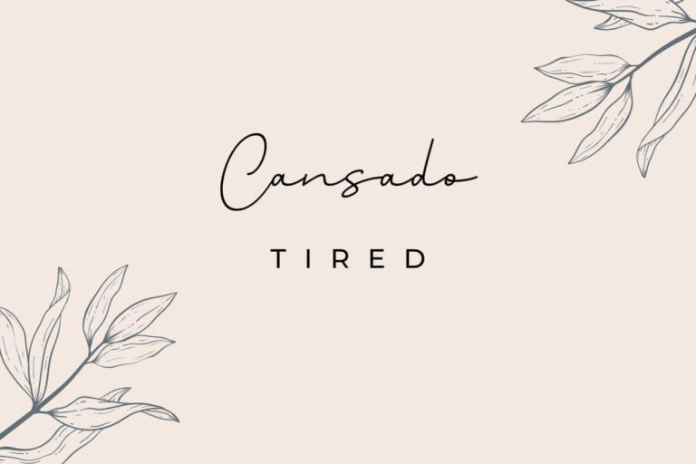 7 Exhaustive Ways to say Tired in Spanish