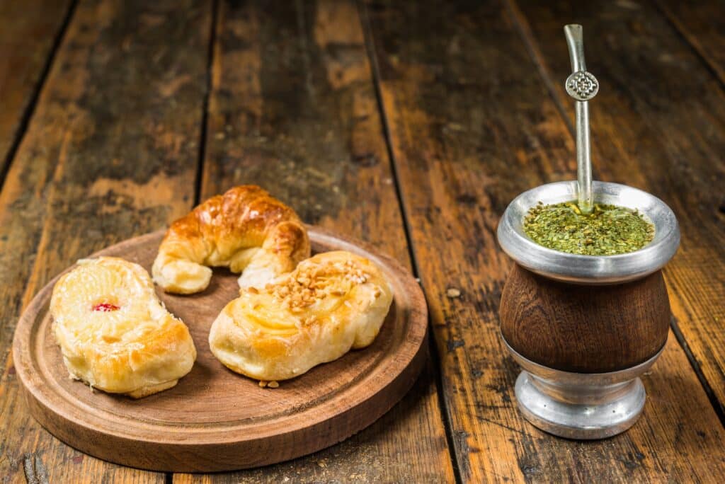 Argentinian mate and facturas