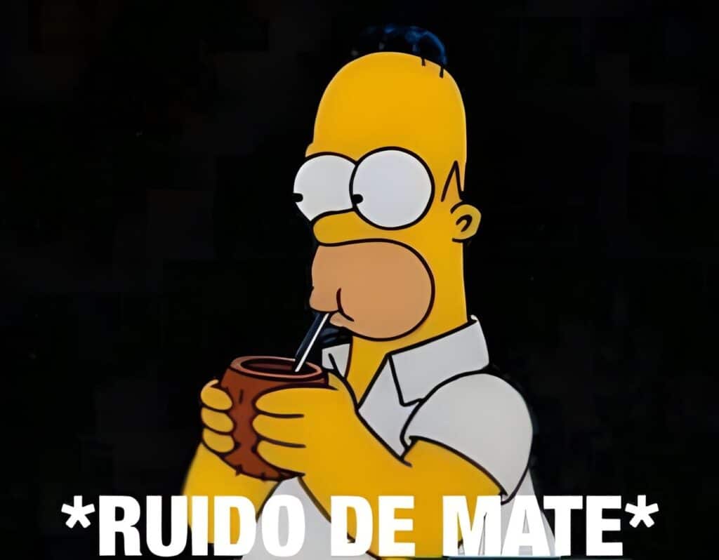 Homer Ruido de Mate meme