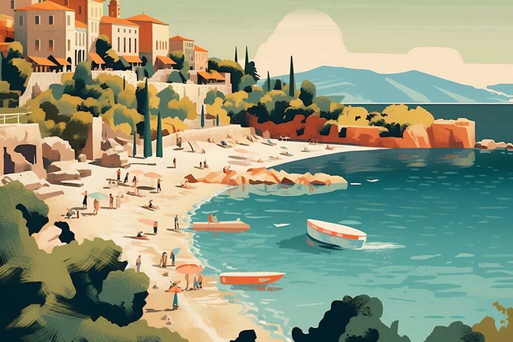 Turkish Riviera graphic for "How hard is Turkish" article