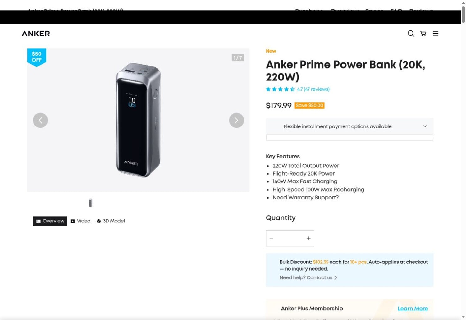 The Best Travel Gifts for Men — Ultimate List (2026) 11 Anker Prime 20,000 mAh USB-C power bank
