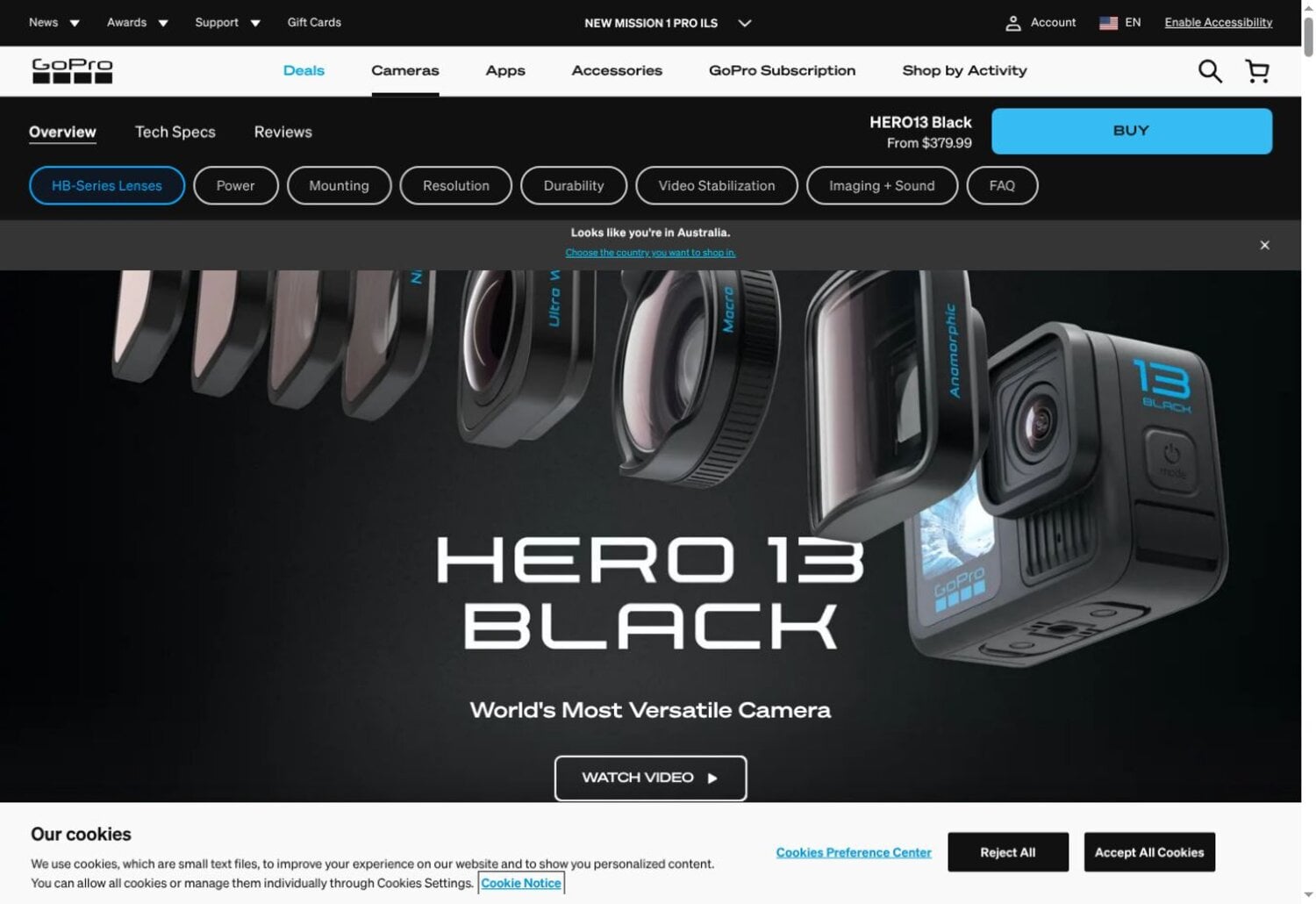 The Best Travel Gifts for Men — Ultimate List (2026) 13 GoPro HERO13 Black action camera
